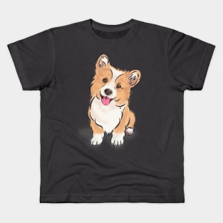 cute little puppy Kids T-Shirt